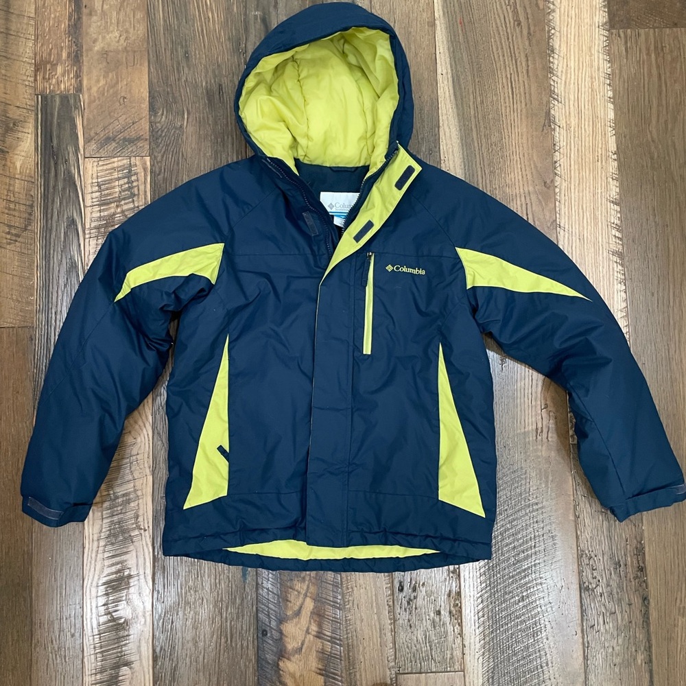 Columbia winter coat boy 14-16